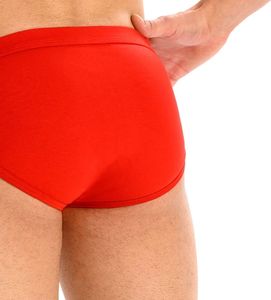 Teyli Slipy męskie bawełniane Toni czerwone 3XL Czerwony 2