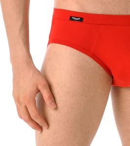 Teyli Slipy męskie bawełniane Toni czerwone S Czerwony 5