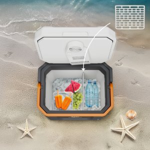 Lodówka turystyczna Peme Trip 31.5 l Adventure Orange z głośnikiem 11