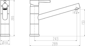 Bateria kuchenna Schütte Unicorn stojąca chrom 5