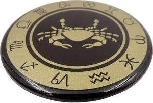 Giftdeco Rak - znak zodiaku - magnes. Śr. 6cm; metal emaliowany 3