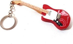 Breloczek Giftdeco Breloczek - gitara Nirvana z drewna i metalu 1