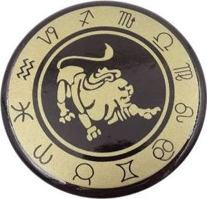 Giftdeco Lew - znak zodiaku - magnes; metal emaliowany 1