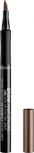 Gosh Gosh Brow Hair Stroke precyzyjny pisak do stylizacji brwi 002 Grey Brown 1