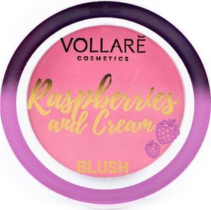 Vollare Vollare Raspberries and Cream róż do policzków 01 Juicy Blush 5g 1