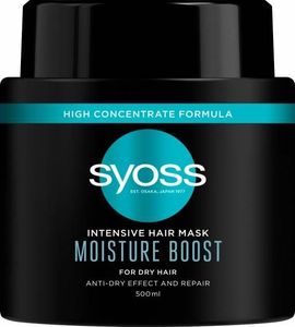 Syoss Syoss Intensive Hair Mask Moisture Boost intensywnie regenerująca maska do włosów suchych i osłabionych 500ml 1