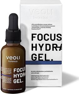 Veoli Botanica Veoli Botanica Focus Hydration Gel nawilżające serum żelowe z potrójnym kwasem hialuronowym i fermentem z czarnej herbaty ko 1