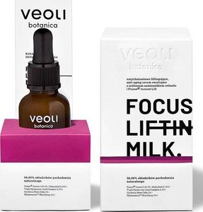 Veoli Botanica Veoli Botanica Focus Lifting Milk liftingujące serum emulsyjne do twarzy z bakuchiolem 30ml 1