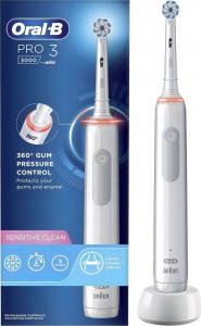 Szczoteczka Oral-B Pro 3 3000 Sensitive Biała 2
