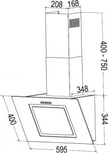 Okap Bomann DU 7602 G 7