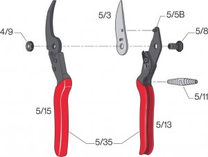 Sekator Felco 5 Classic nożycowy 3