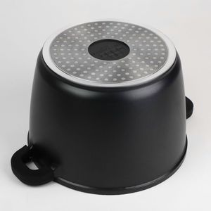 Karl Hausmann Garnek 6L granitowy z powłoką greblon + uchwyty 5