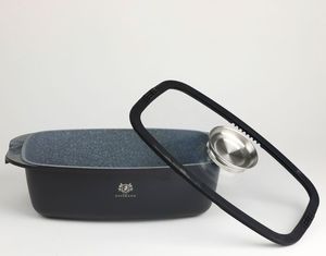 Karl Hausmann Brytfanna granitowa 5,5L z powłoką greblon silikon 2