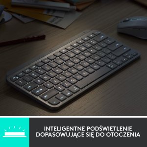 Klawiatura Logitech MX Keys Mini for Mac Pale Grey (920-010526) 7