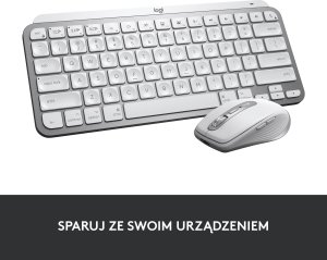 Klawiatura Logitech MX Keys Mini for Mac Pale Grey (920-010526) 12