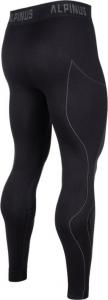 Alpinus Bielizna termoaktywna męska Alpinus Active Base Layer Set czarno-szara GT43257 r. L 5