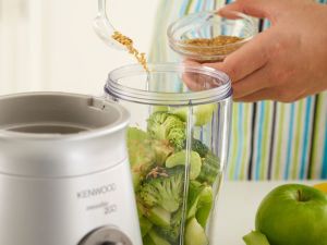 Blender kielichowy Kenwood Blender stojący Kenwood Smoothie 2GO SB055 (300W/srebrny) 2
