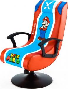 Fotel X Rocker Nintendo Super Mario Audio czerwony 1