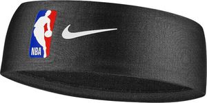Nike Czarna Opaska Frotka na głowę NIKE DRI-FIT NBA Fury 1