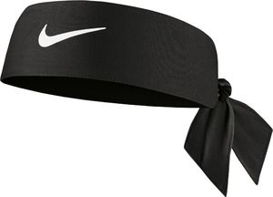 Nike Opaska na głowę Nike Dri-fit Head Tie 4.0 czarno-biała 1