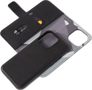 Decoded Decoded Detachable Wallet – skórzana obudowa ochronna do iPhone 13 Pro kompatybilna z MagSafe (czarna) 1