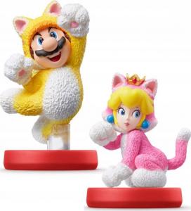amiibo Smash Cat Mario & Cat Peach 2