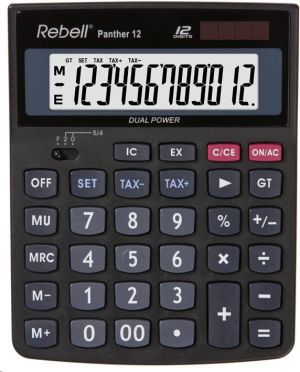 Kalkulator Rebell Panther 12 WB/BX 1