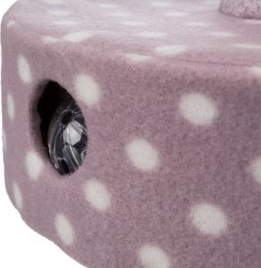 Trixie Drapak stojący Junior, flausz, 26 × 47 cm, liliowy 4