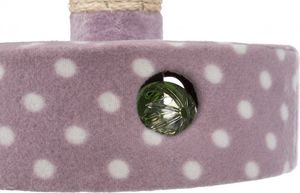 Trixie Drapak stojący Junior, flausz, 26 × 47 cm, liliowy 7