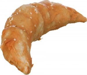 Trixie Denta Fun Chicken Croissant, przysmak dla psów, z kurczakiem 11 cm, 80 g, 50 szt/opak 1