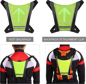 Maclean Kamizelka / plecak LED Maclean MCE420 z pilotem 3