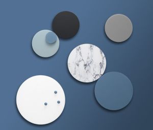 NAGA Szklana tablica magnetyczna czarna 25 cm (70201) 5