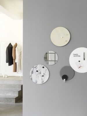 NAGA Szklana tablica magnetyczna lustro 25 cm (70360) 4