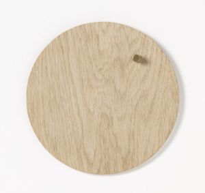 NAGA Tablica drewniana magnetyczna jasne drewno 25cm (70390) 1