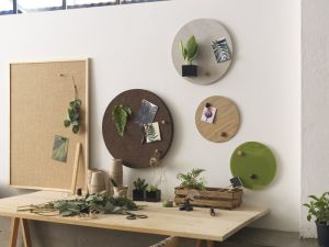 NAGA Szklana tablica magnetyczna oliwkowa 35 cm (70450) 3