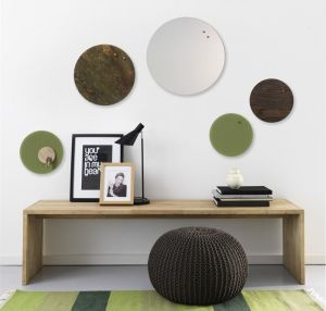 NAGA Szklana tablica magnetyczna czarna 45cm (70601) 2