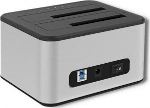 Stacja dokująca Qoltec 2.5"/3.5" SATA - USB 3.2 Gen 1 (50316) 2