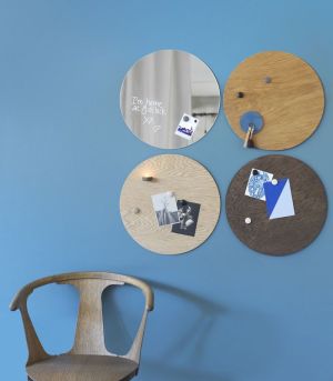 NAGA Drewniana tablica magnetyczna dębowa 45 cm (70790) 4