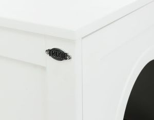 Trixie Szafka na kuwetę, dla kota, biała, MDF, XL, 53x90x58 cm, dwupoziomowa 5