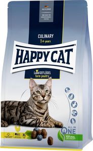 Happy Cat Culinary Farm Poultry, sucha karma, dla kotów dorosłych, drób, 10 kg, worek 1