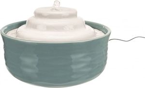 Trixie Poidło fontanna Vital Falls, ceramiczne, 1.5 l, petrol/biały 1