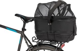 Trixie Kosz na rower, na wąskie bagażniki, 29x42x48cm, czarny 1