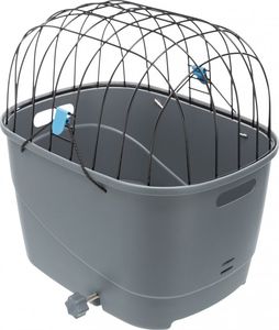 Trixie Kosz rowerowy na bagażnik, szary, 36×47×46 cm 5