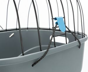 Trixie Kosz rowerowy na bagażnik, szary, 36×47×46 cm 9