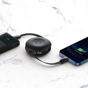 Kabel USB Baseus USB-C - USB-C + microUSB + Lightning 1 m Czarny (BSU2884BLK) 11