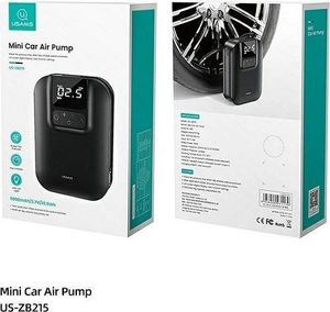 Usams USAMS Mini pompka US-ZB215 Air Car Pump 5000mAh CQBZB21501 6