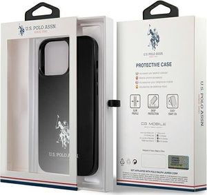 U.S. Polo Assn US Polo USHCP13XUMHK iPhone 13 Pro Max 6,7" czarny/black hardcase Horses Logo 8