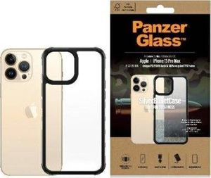 PanzerGlass PanzerGlass ClearCase iPhone 13 Pro Max 6.7" black Antibacterial Military grade SilverBullet 0320 1
