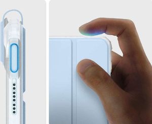 Etui na tablet Spigen Spigen Etui na tablet Ultra Hybrid Pro do Apple iPad Air 4 2020 Sky Blue uniwersalny 10