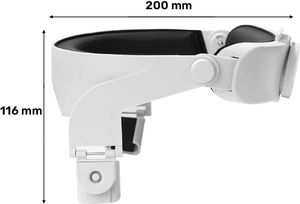 Alogy Opaska na głowę do Oculus Quest 2 pasek na rzep uniwersalny (10009) 9